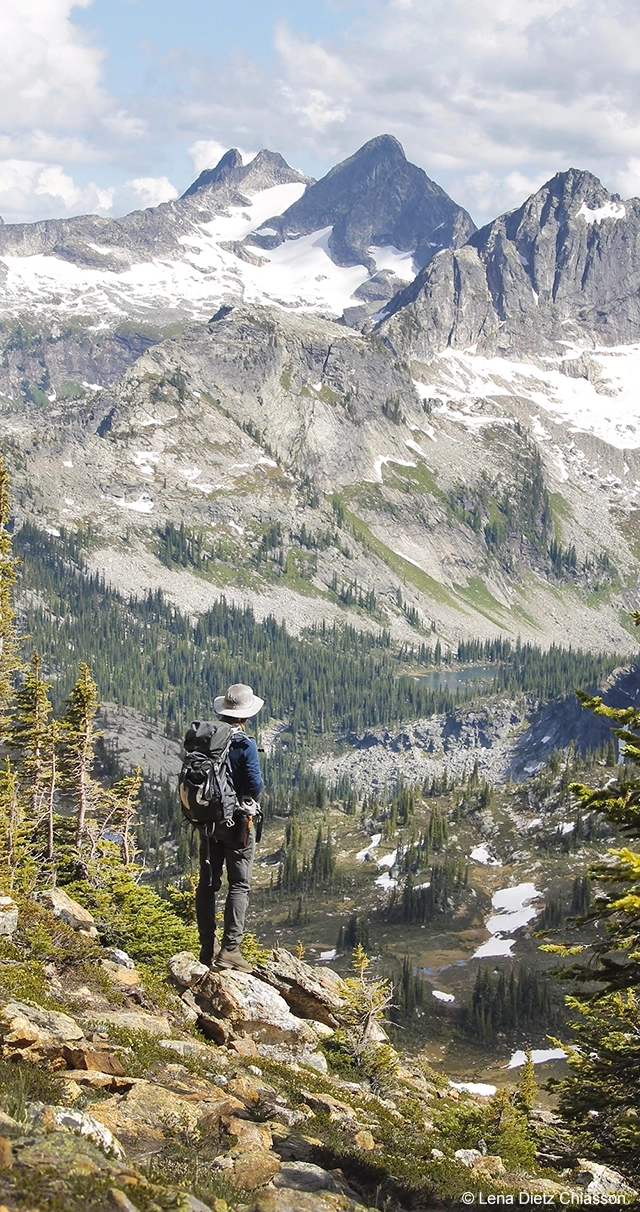 Jason Headley in the field
