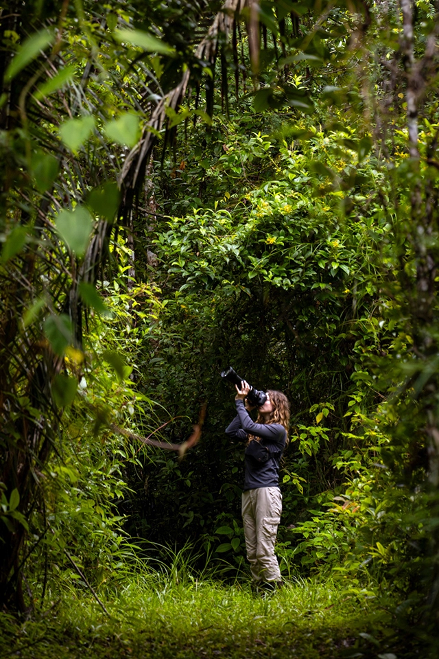Lauren Pitt outdoors